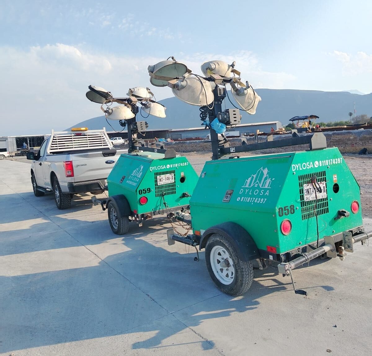 Renta de Torres de Iluminación en Apodaca, Nuevo León